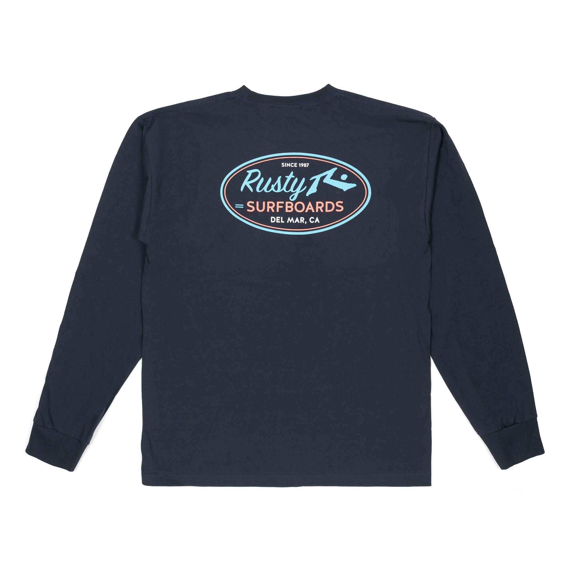 Oval Patch Mens L/S T-Shirt