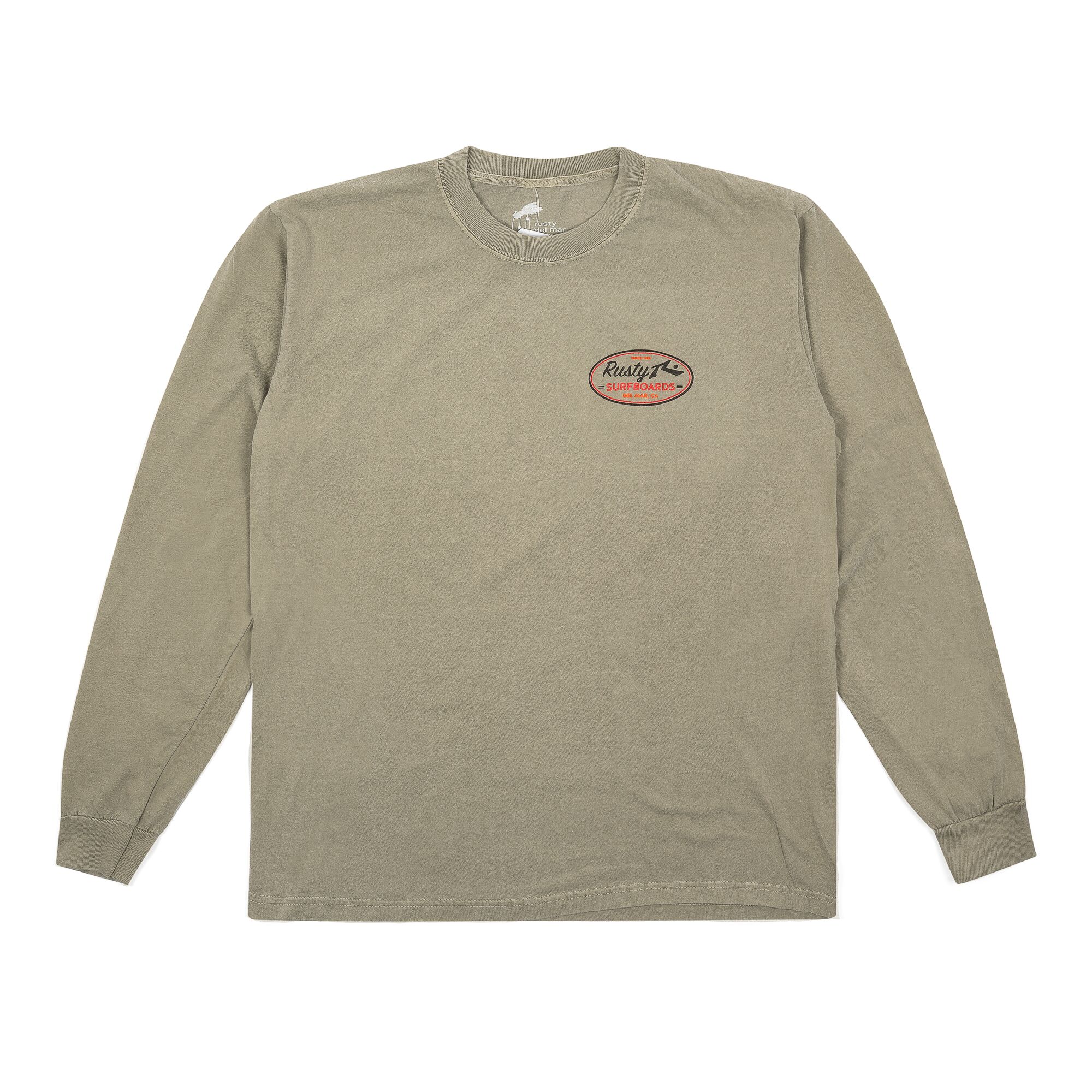 Oval Patch Mens L/S T-Shirt - Image 4
