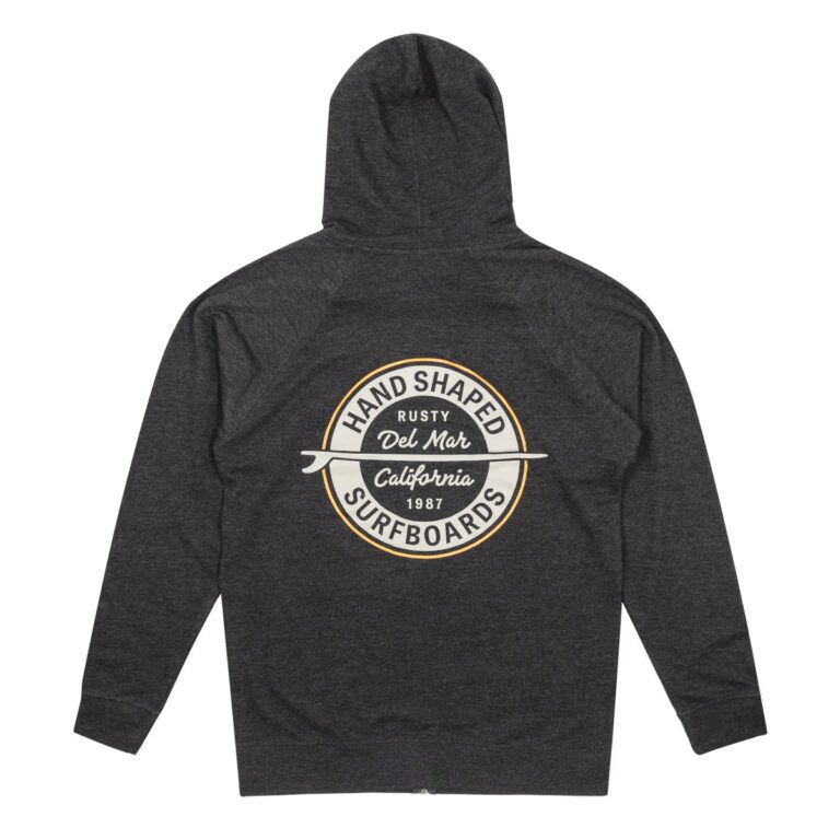 Handshaped Surfboards Zip Hooded Sweatshirt