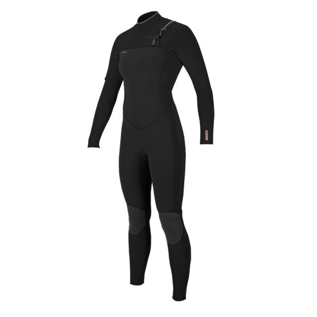 O'Neill - Hyperfreak 4/3+mm Chest Zip Men's Full Wetsuit - Rusty